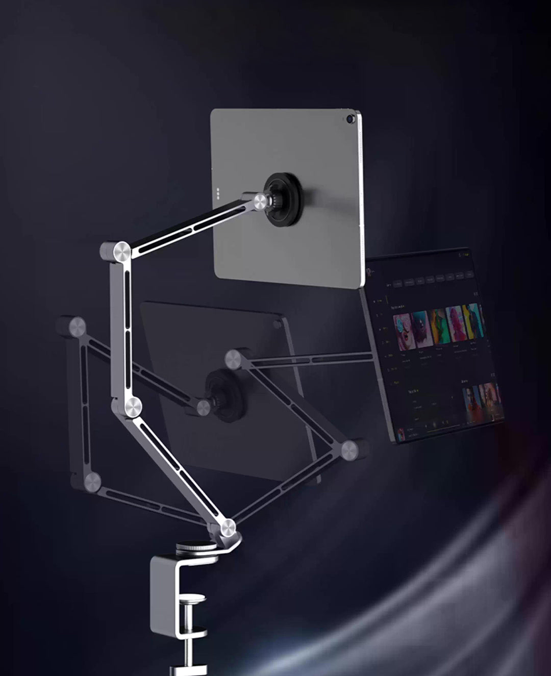 AlloyRoar™ MechRig | Precision Magnetic Dual Stand