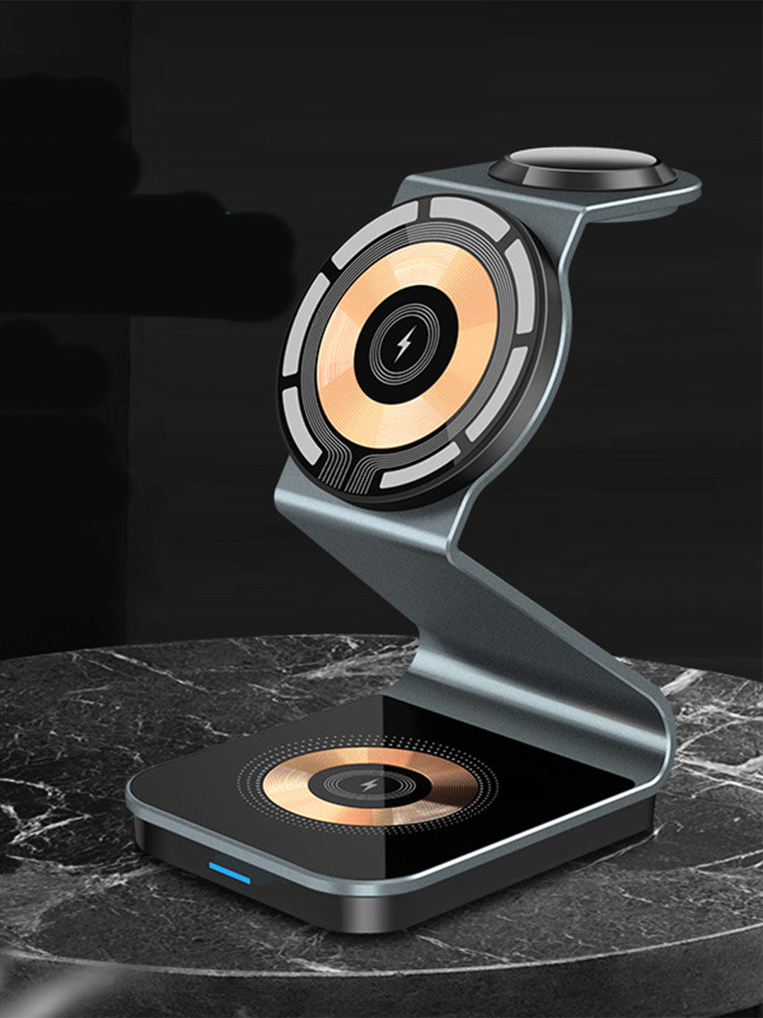 AlloyRoar 3-in-1 Magnetic Wireless Charger