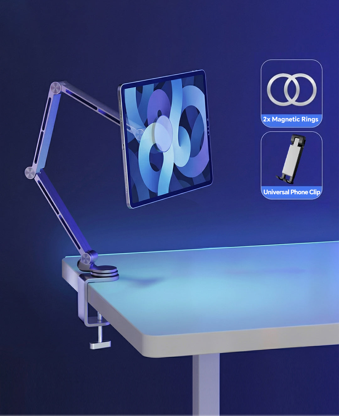 AlloyRoar™ MechRig | Precision Magnetic Dual Stand