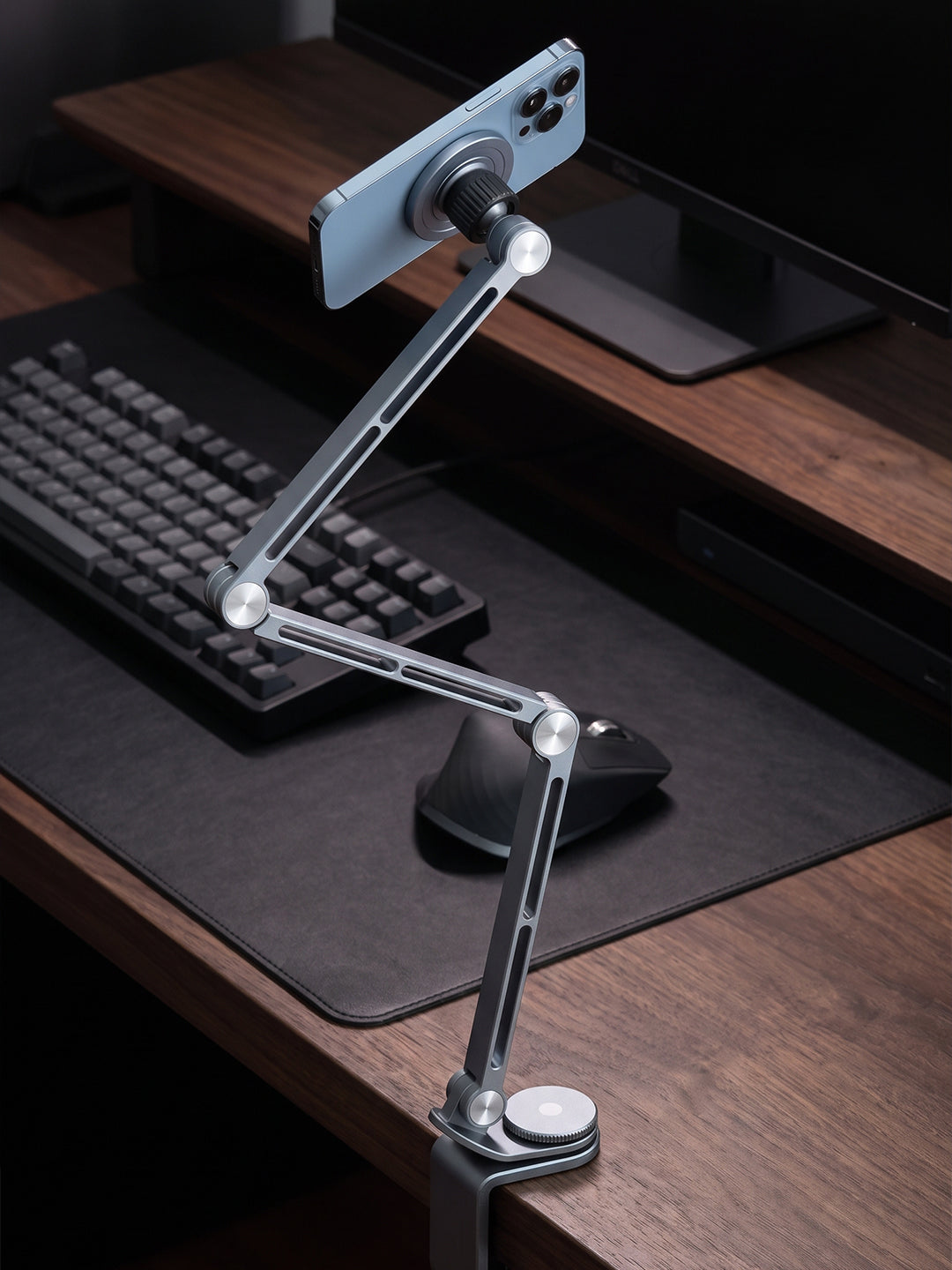 AlloyRoar™ MechRig | Precision Magnetic Dual Stand