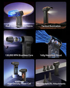 AlloyRoar™ Jet Turbo | High-Velocity Electric Air Duster